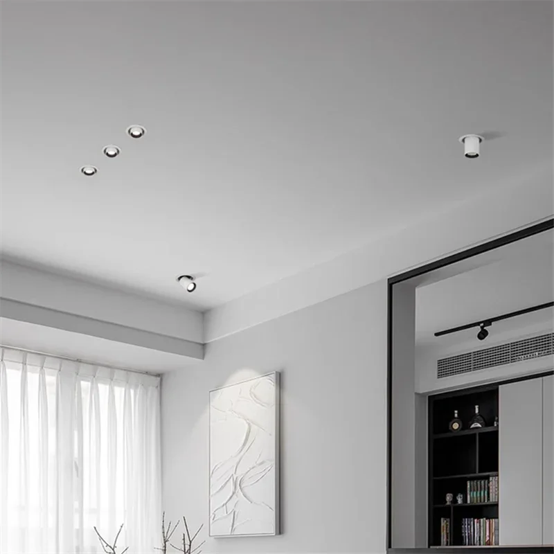LED-Einbaustrahler Dimmbar Aluminium Rund Decke 6.5 Bis 13 Cm | Restfield