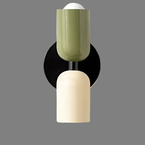 Applique Murale Crème Blanc Chaud Métal Fer E27 12cm LED 2 Lumières Chambre Couloir Salon | Restfield