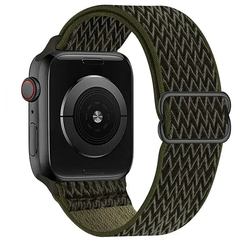 Elastisches Nylon-Smartwatch-Armband Austauschbar Komfortabel Langlebig Sportlich Aktiv | Sansoti