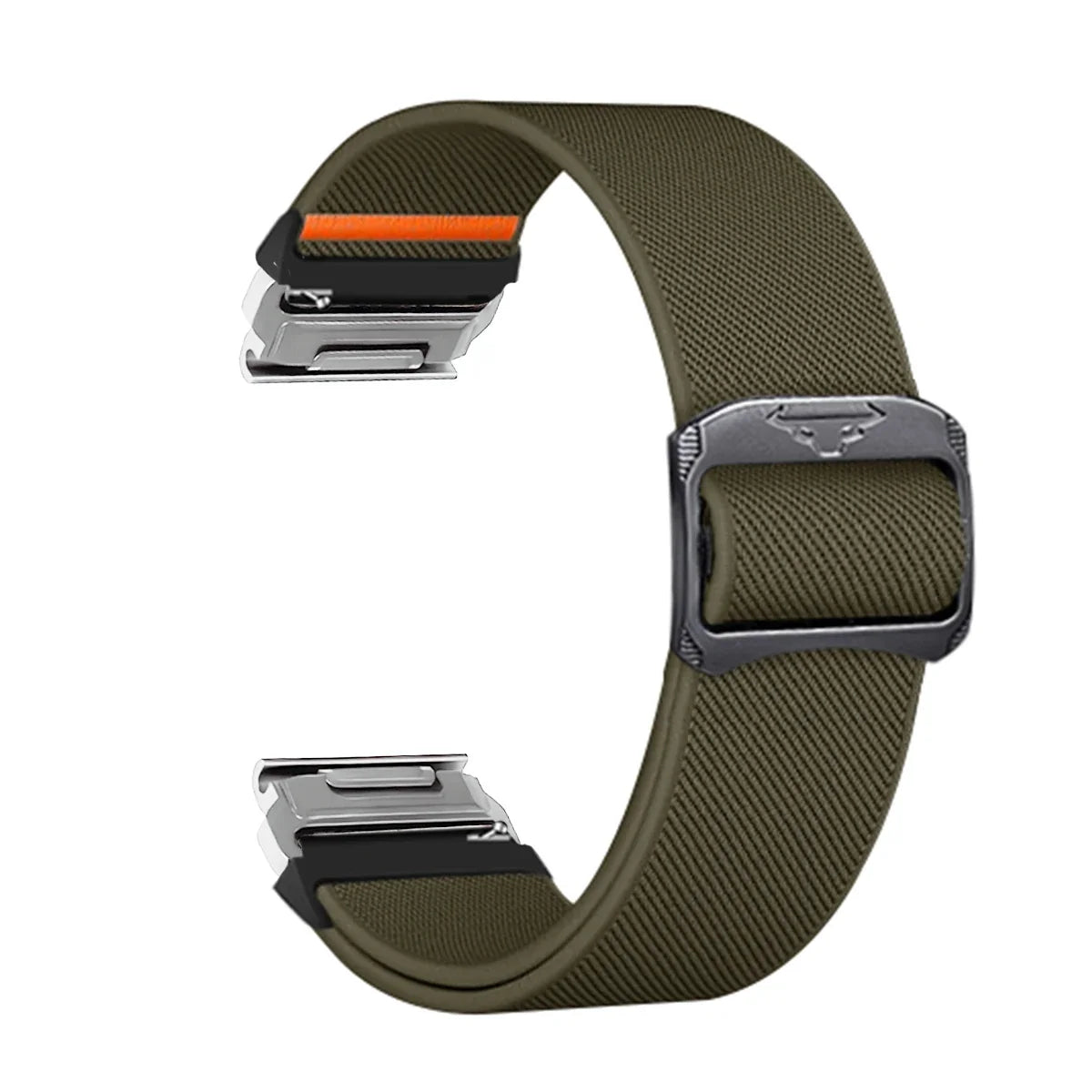 Nylon-Smartwatch-Armband 22–26 mm im Militärdesign, verstellbar, unisex, sportlich, universell kompatibel | Sansoti