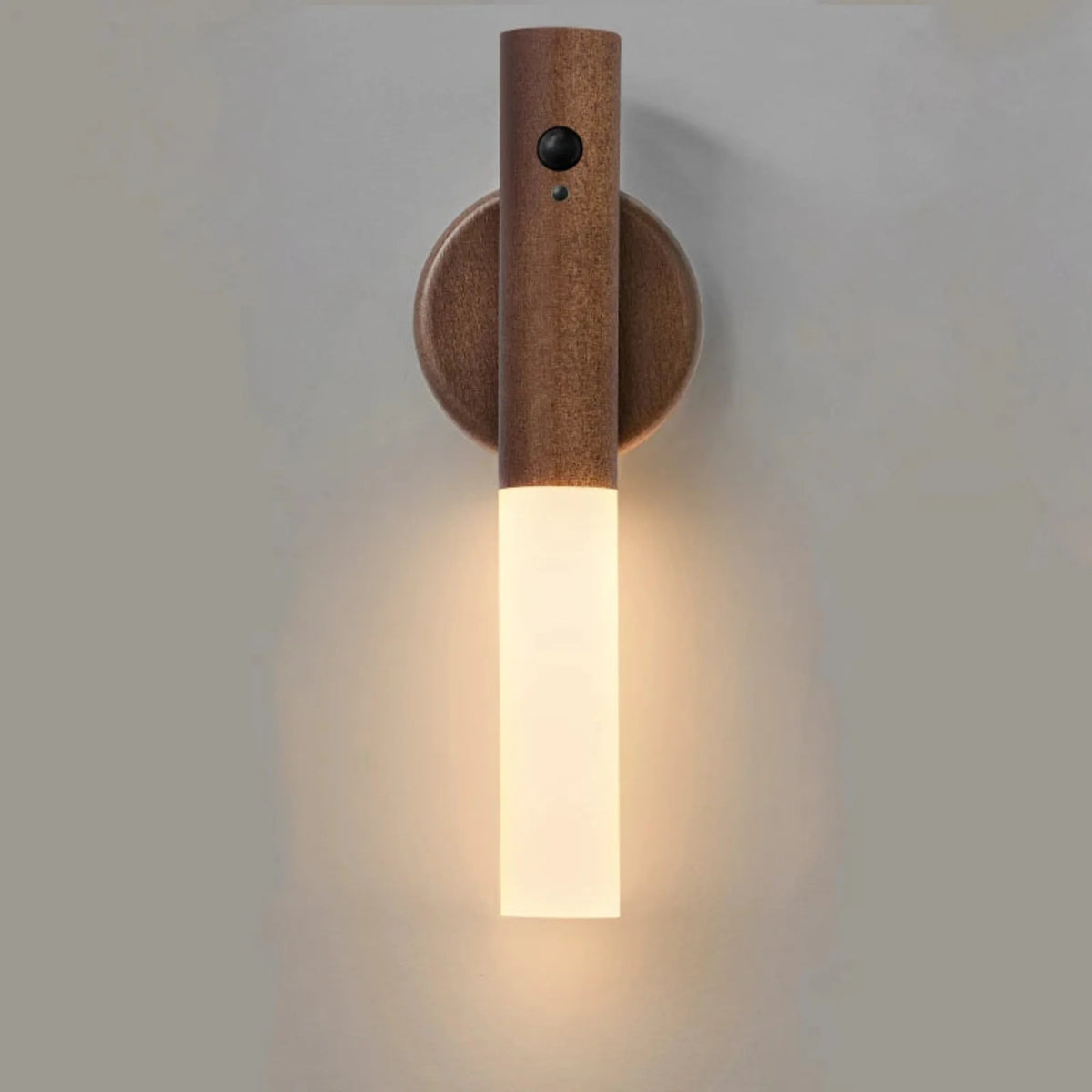 Magnetic Wall Lamp with Motion Sensor Rechargeable LED Night Light for Hallway Staircase Cabinet Bedroom Wireless | Sansoti