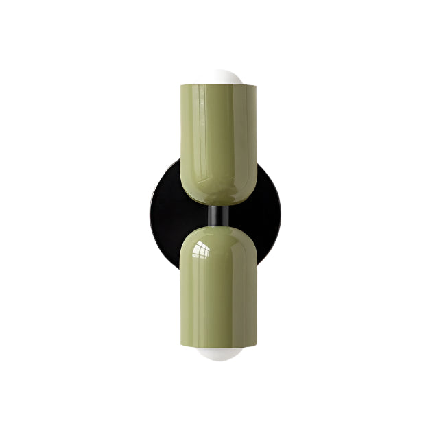 Wandlamp Dubbel Verstelbaar LED Crème Roze Groen Scandinavisch Design Woonkamer Slaapkamer Leeslamp Sfeerverlichting | Sansoti