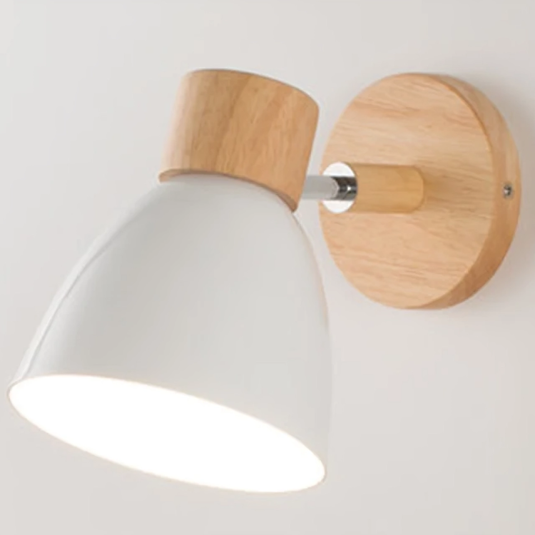 Minimalistische Wandlamp Metaal LED 8W Neutraal Wit Slaapkamer Woonkamer Scandinavische Sfeerverlichting | Sansoti