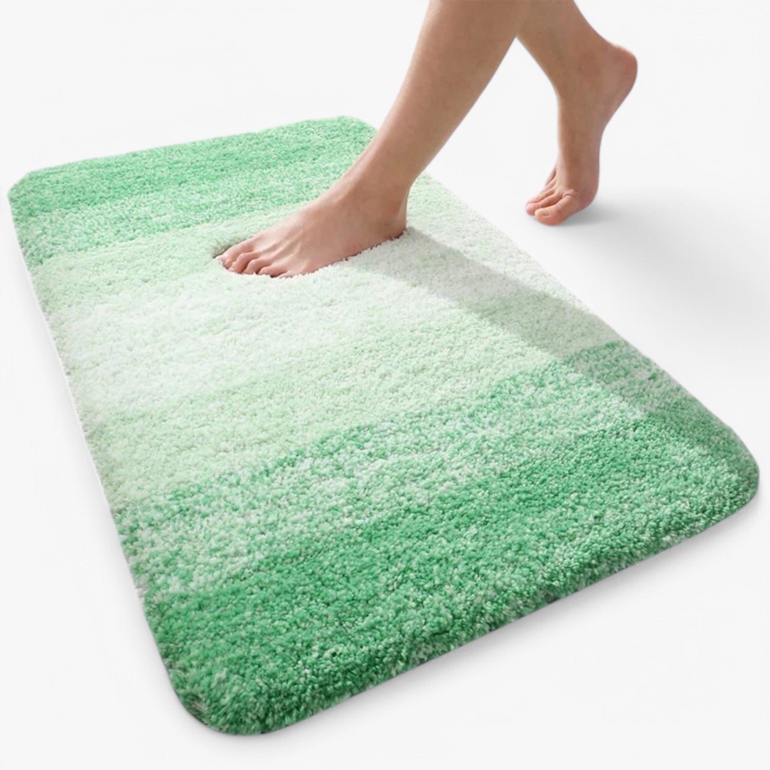Tapis de bain antidérapant de luxe en microfibre – Séchage rapide et doux 41x61 à 61x119 cm | Restfield