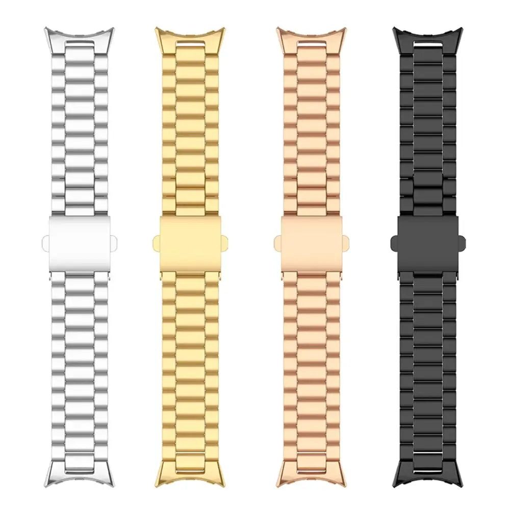 Uhrenarmband aus Edelstahl für Smartwatch 41mm 45mm Premium-Metallarmband Verstellbar Stilvolles Armband | Sansoti