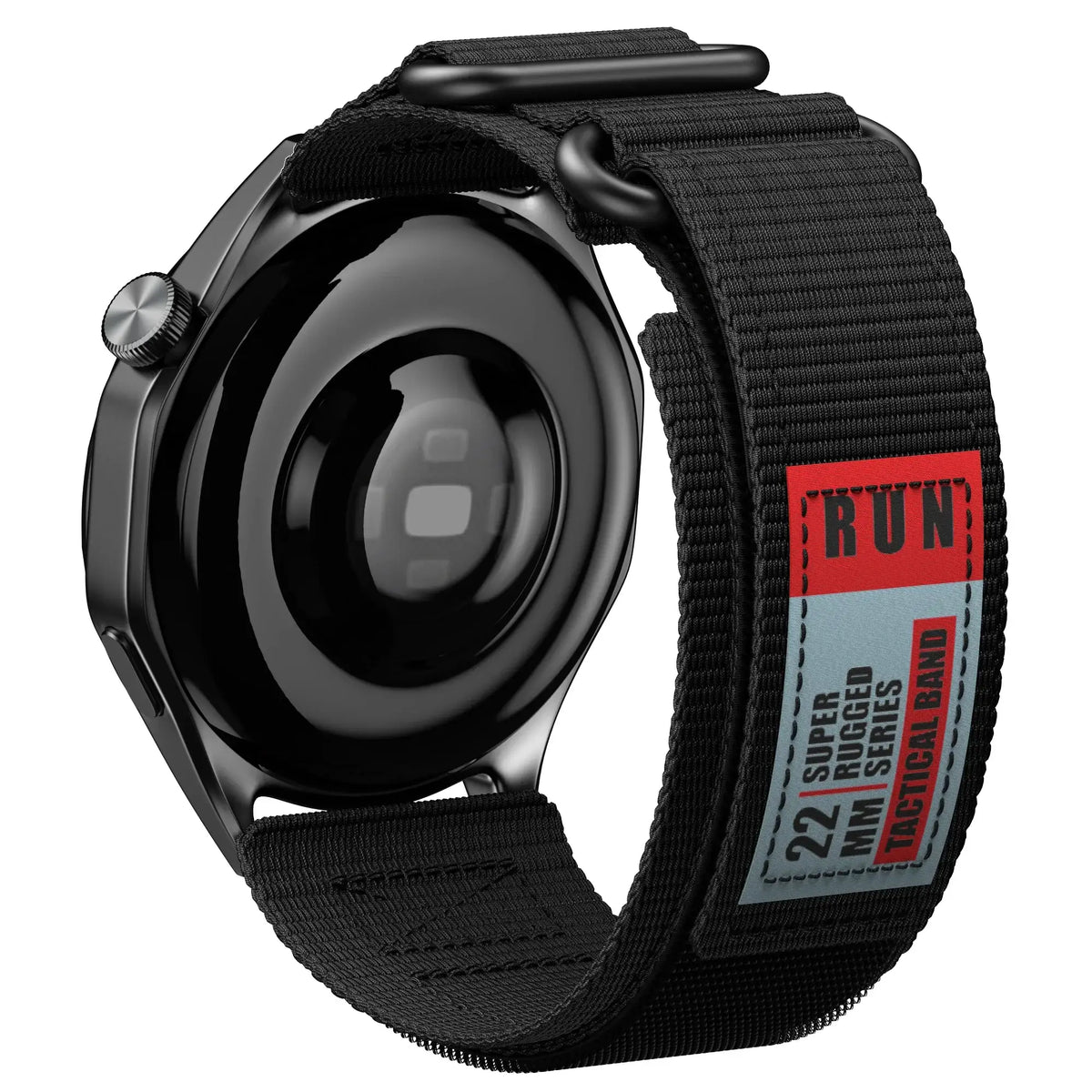 Nylonowy pasek do smartwatcha z rzepem Regulowany 20mm 22mm Sportowy Oddychający Pasek na nadgarstek do biegania Fitness | Sansoti
