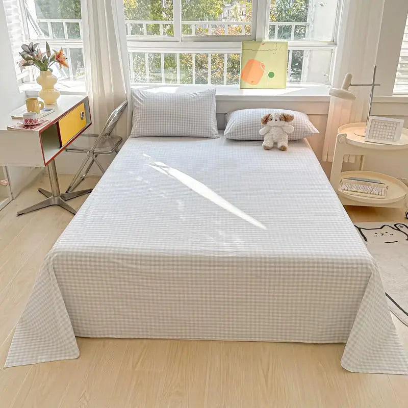 Restfield | Percale Baumwoll-Bettwäsche | 100% Bio | Atmungsaktiv & Weich | 3-teilig