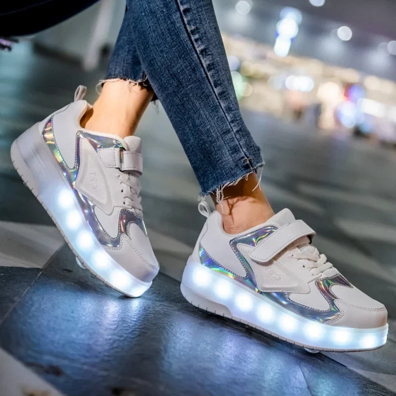 LED Wieltjesschoenen voor Kinderen – Met Verlichting | Sansoti