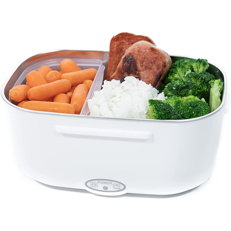 Elektrische Lunchbox met Verwarming 1.5L – Warm Eten Onderweg Auto & Thuis | Sansoti