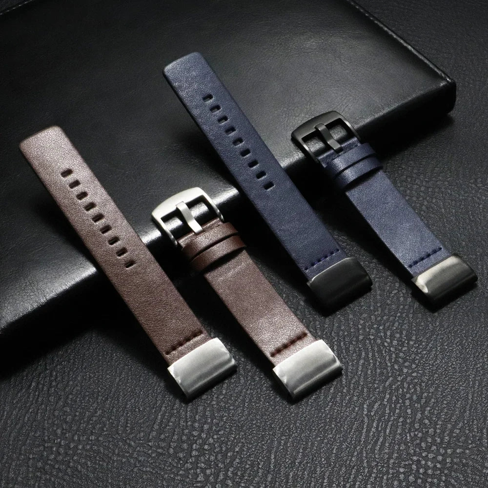 Leder-Uhrenarmband mit Schnellverschluss, 20 mm, 22 mm, 26 mm, Smartwatch-Armband, Unisex, braun, schwarz, blau, verstellbar | Sansoti