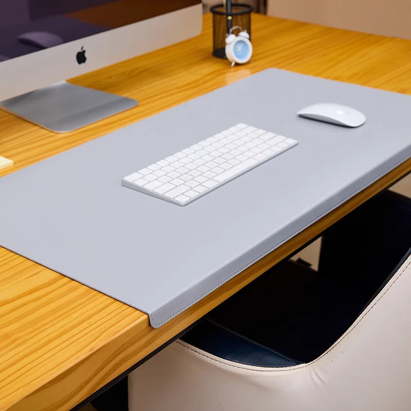 Ergonomisch Bureauonderlegger met Polssteun en Antislip PU-Leder Werkmat voor Kantoor Gaming 60x30 80x32 | Sansoti
