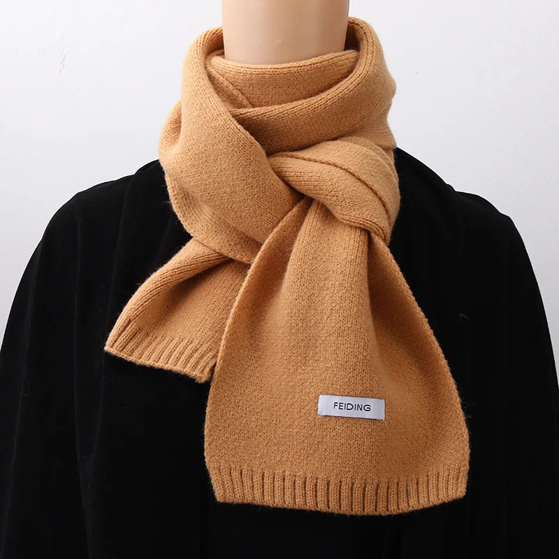 Soft Cashmere-Look Scarf for Women - Winter-Warm Fashion Accessory in 9 Colors - 170x21cm Wrap Styles | Sansoti