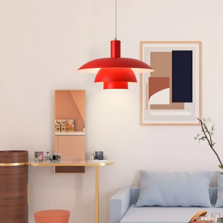 Skandinavische Design-Pendelleuchte aus Metall mit sanft diffusem LED-Licht für zeitlose Interieurs | Restfield