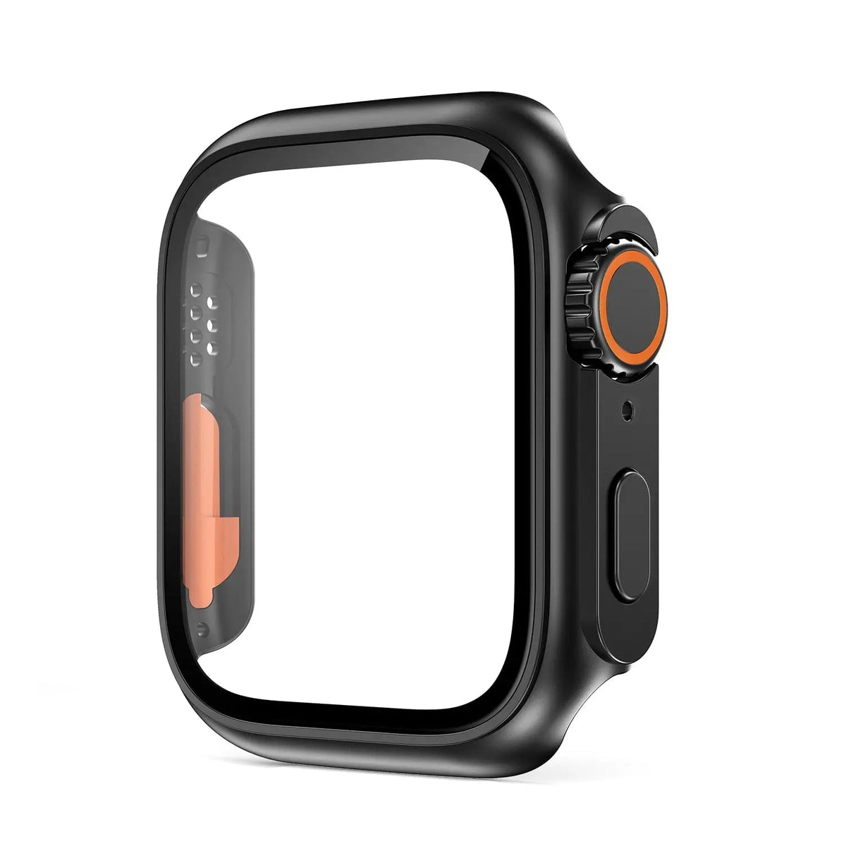 Schutzhülle aus gehärtetem Glas für Smartwatch 41-45 mm Displayschutz Kratzfestes Zubehör | Sansoti