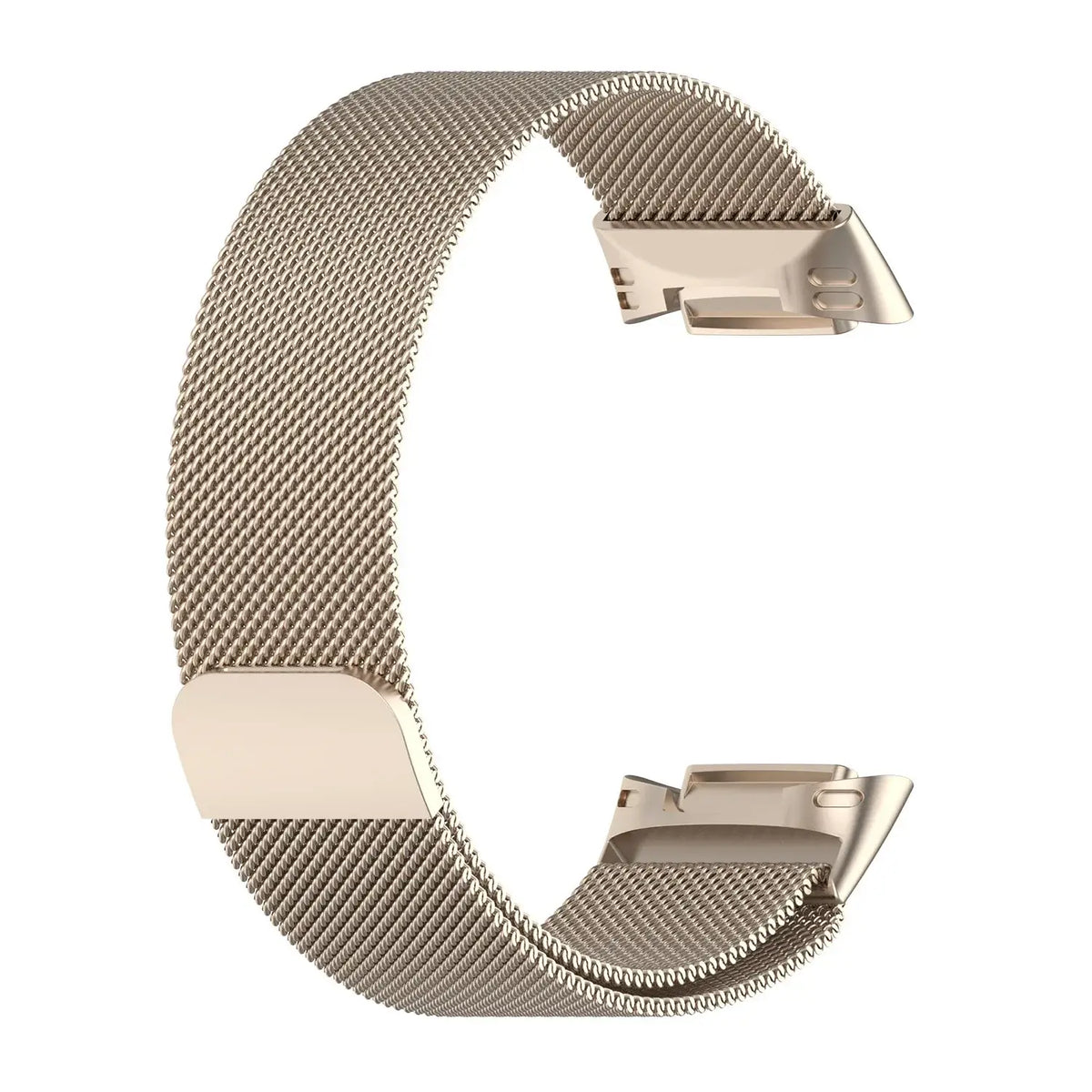 Magnetisches Mesh-Smartwatch-Armband für Aktivitätstracking-Uhren, Edelstahl, verstellbares, stilvolles Metallarmband | Sansoti