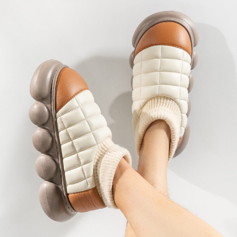 Gepolsterte Winterstiefel mit weichem Futter – Wasserdichte, rutschfeste Schneestiefel für Schnee, Kälte und Komfort | Sansoti
