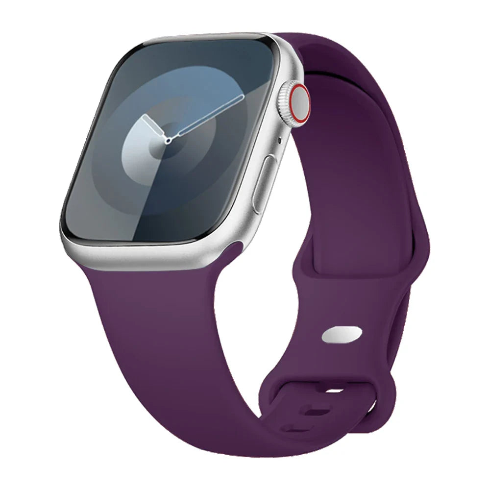 Bracelet de montre en silicone résistant à l’eau, bracelet de sport flexible 38-49 mm pour smartwatch, bracelet de poignet remplaçable et réglable | Sansoti