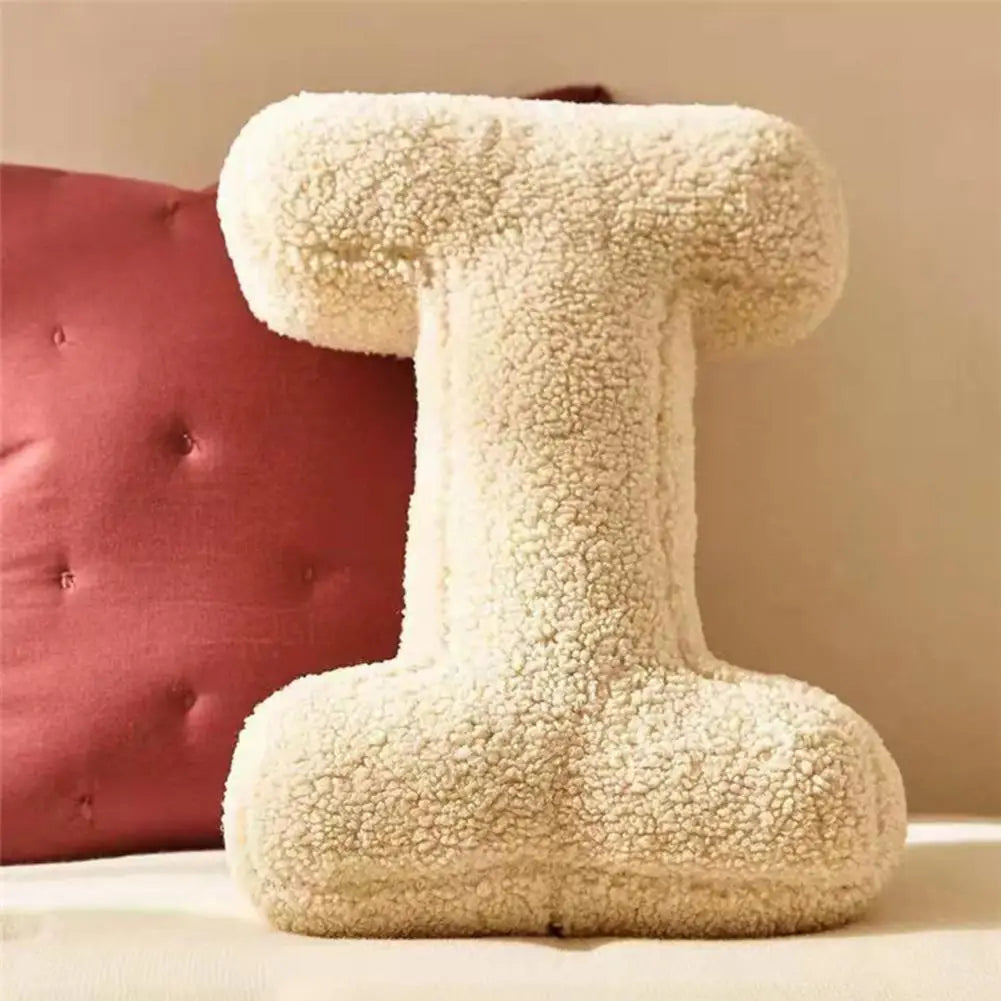 Alfabet Sierkussen Letter Fluweel A Tot Z 38x30cm | Sansoti