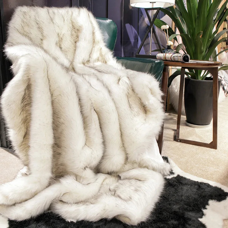 Luxe Nepbont Plaid - Zacht & Warm Sierkleed voor Bank of Bed | Sansoti