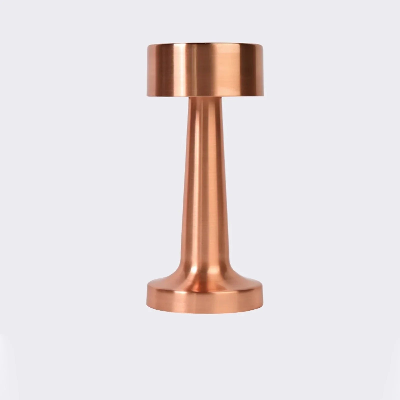 Draadloze Tafellamp Metaal met USB-Oplaadbaar Dimbaar Licht 22cm | Sansoti
