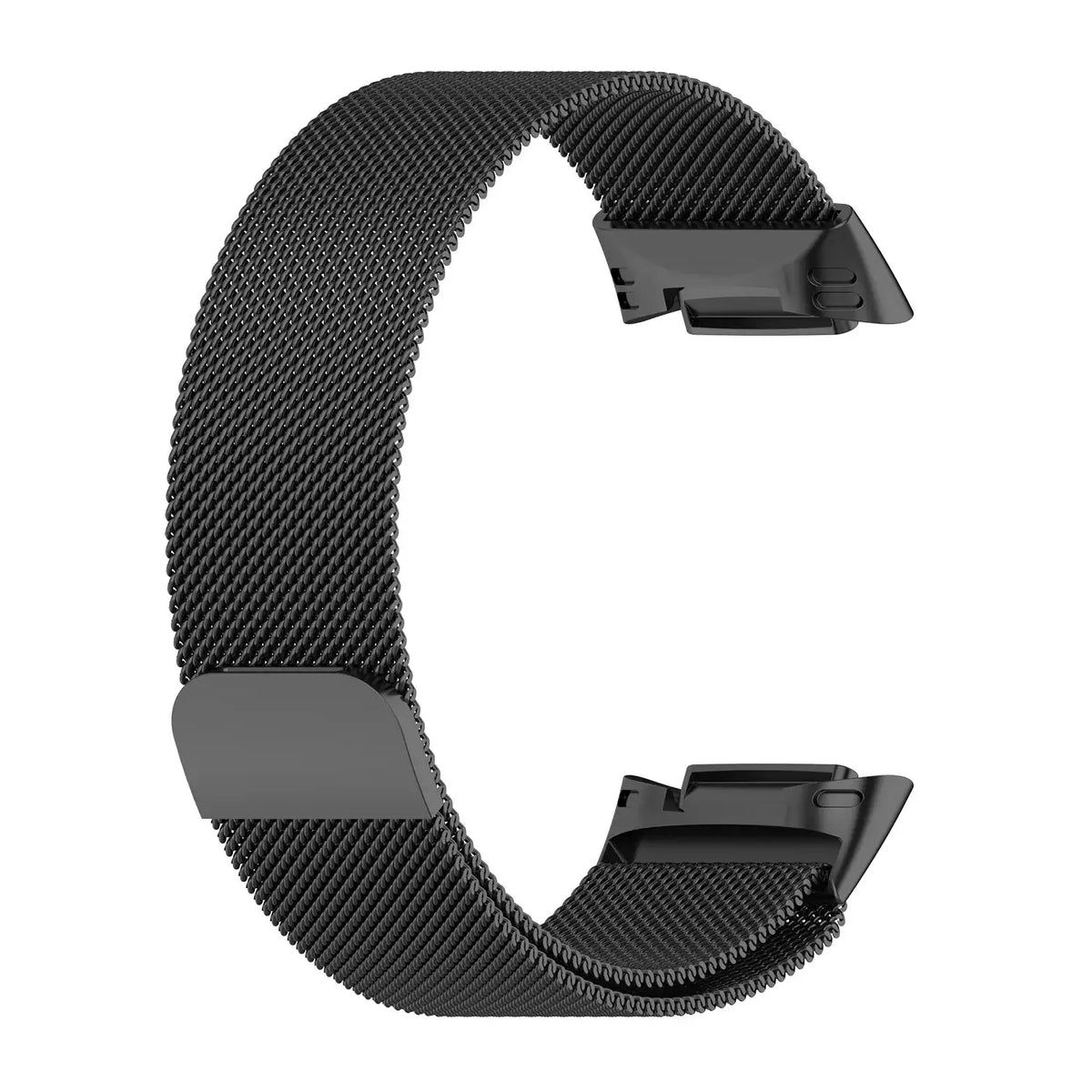 Magnetisches Mesh-Smartwatch-Armband für Aktivitätstracking-Uhren, Edelstahl, verstellbares, stilvolles Metallarmband | Sansoti