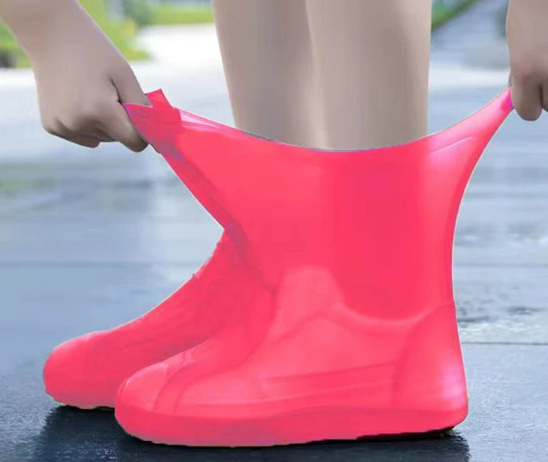Herbruikbare Overschoenen Siliconen Waterdicht Antislip Regenbescherming Wandelen Fietsen Outdoor Schoeisel | Sansoti