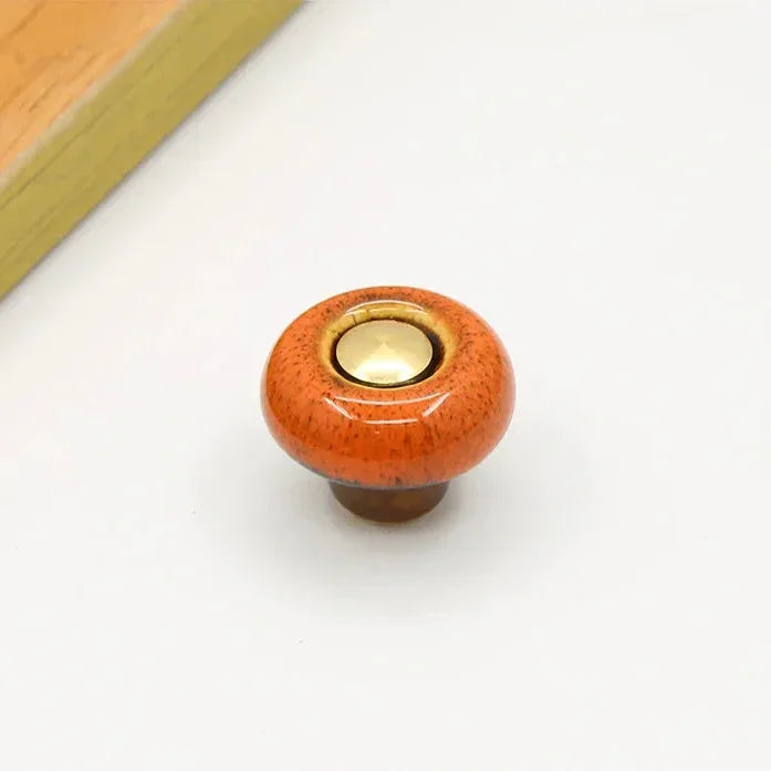 Möbelknopf Keramik Rund Modern 3.2cm Schubladengriff Schrankgriff Möbelknauf DIY Küche | Restfield