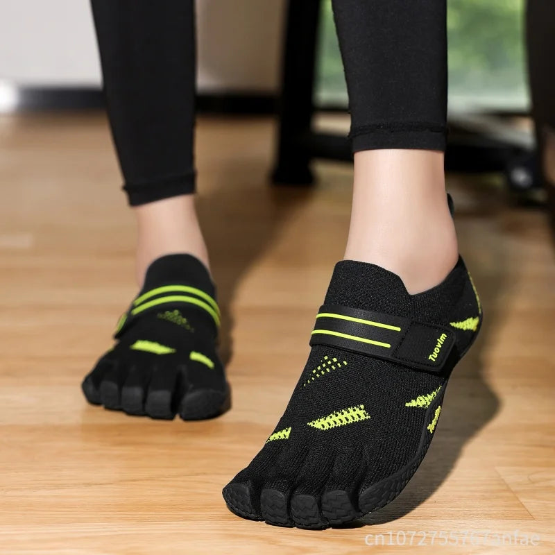 Chaussures à cinq orteils unisexes, chaussures pieds nus, chaussures de yoga, mesh respirant, entraînement intérieur et extérieur, fitness, marche, chaussures de sport | Sansoti