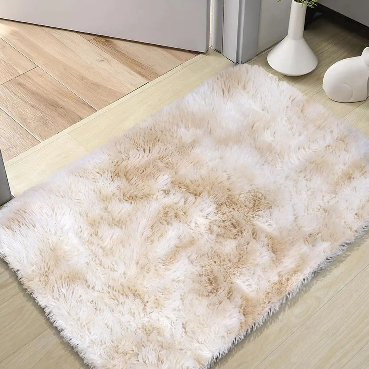 Tapis Tie-Dye en polyester 100x150 cm antidérapant lavable pour chambre à coucher, salon et chambre d’enfant décoratif | Sansoti