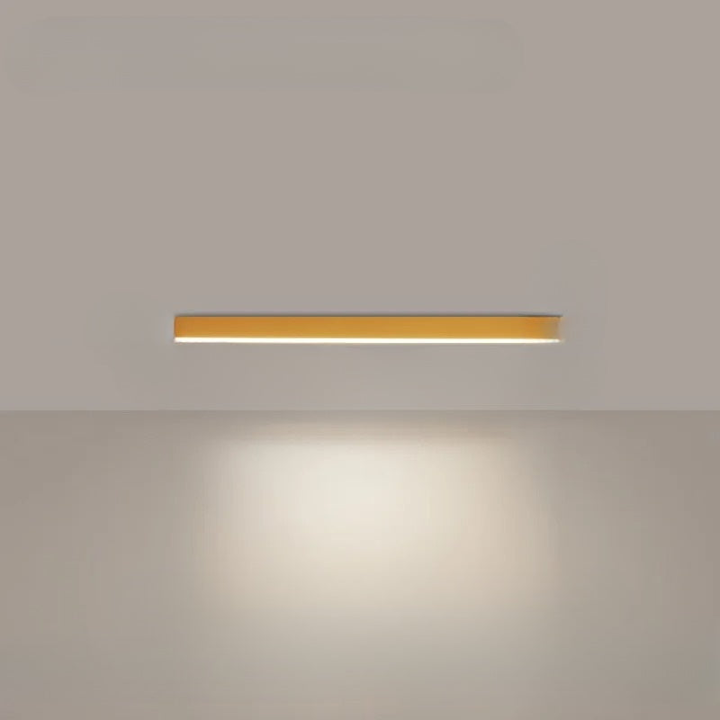Plafonnier LED design scandinave en aluminium, blanc chaud, à intensité variable, pour salon et chambre, style moderne et élégant | Sansoti