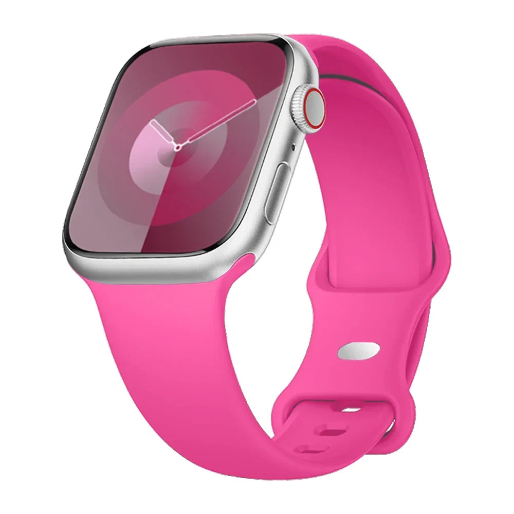 Bracelet de montre en silicone résistant à l’eau, bracelet de sport flexible 38-49 mm pour smartwatch, bracelet de poignet remplaçable et réglable | Sansoti