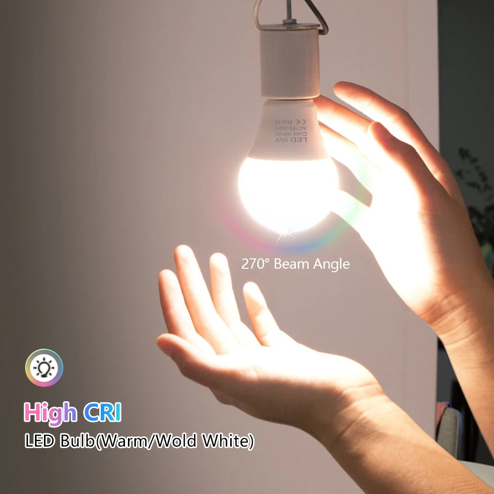 E27 Warmweiße LED-Lampe | Restfield