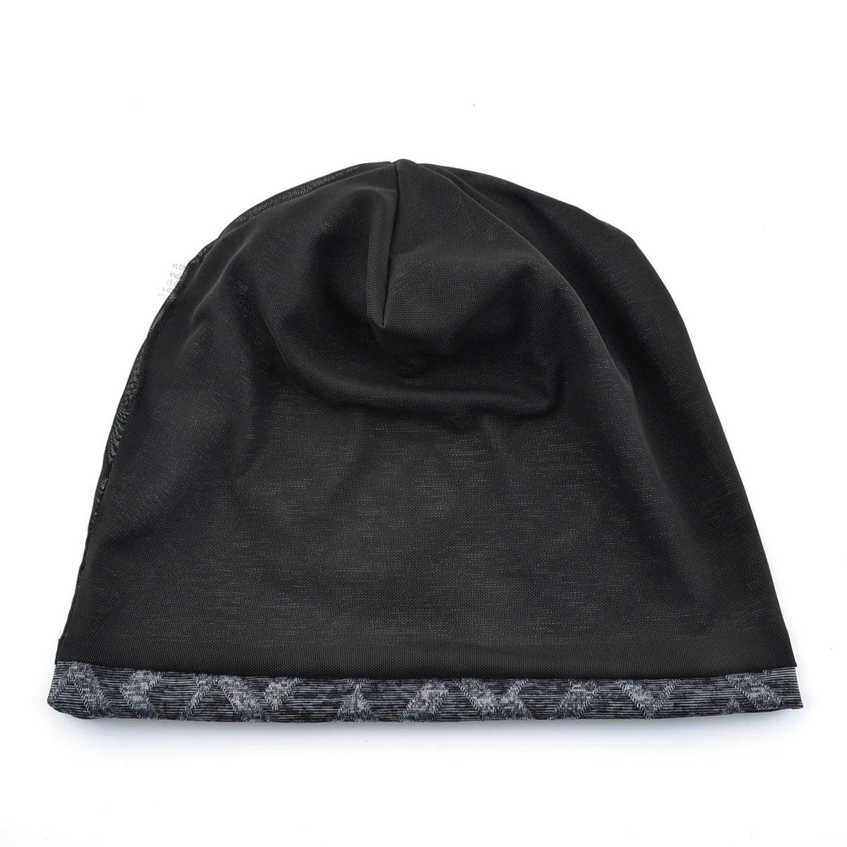 Couvre-chef tricoté unisexe, doux comme la soie, en maille légère, bonnet de sport respirant à motif jacquard hip-hop | Sansoti