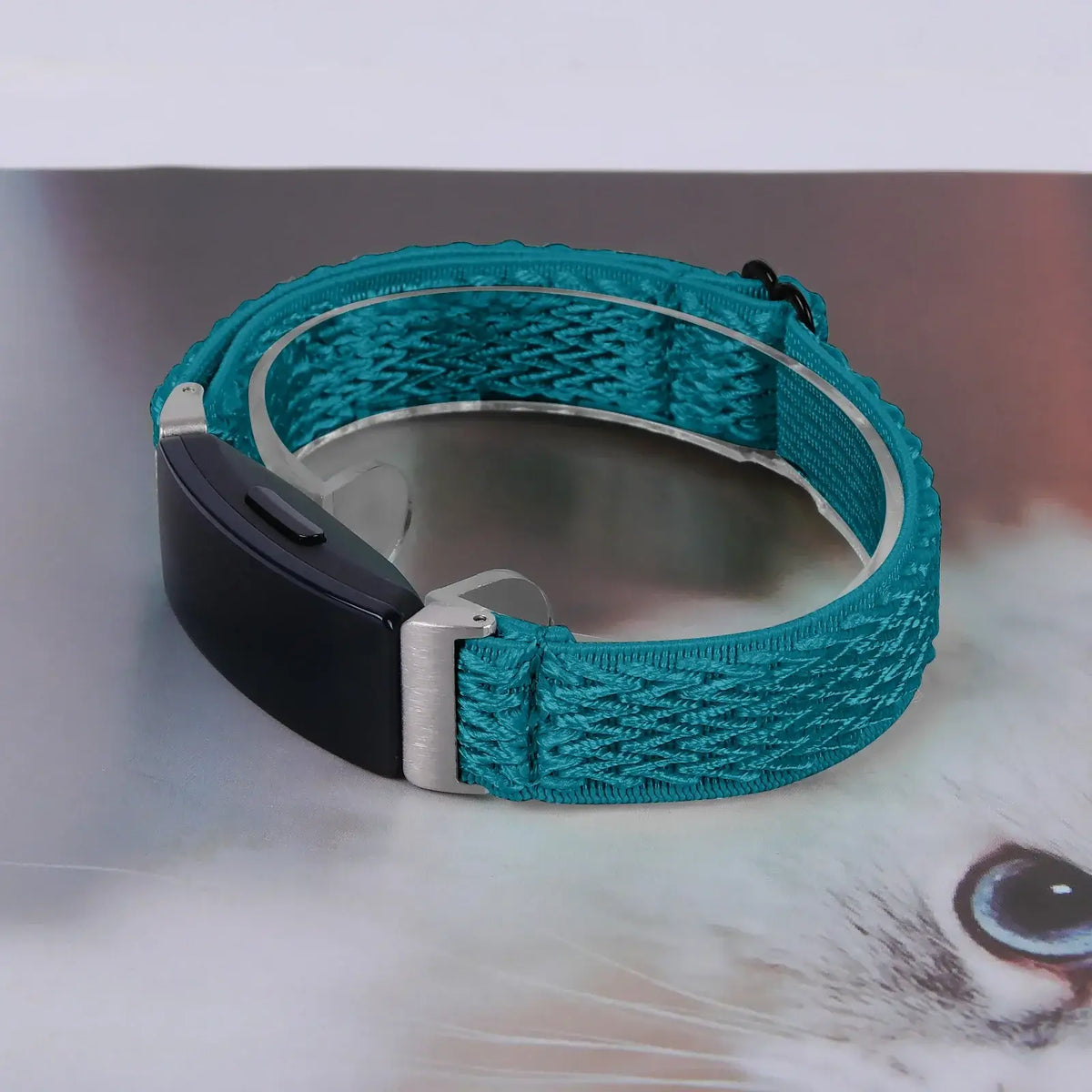 Elastisches Nylonarmband für Smartwatch Verstellbar Sportlich Atmungsaktiv Komfortabel Fitness-Tracker-Accessoire | Sansoti