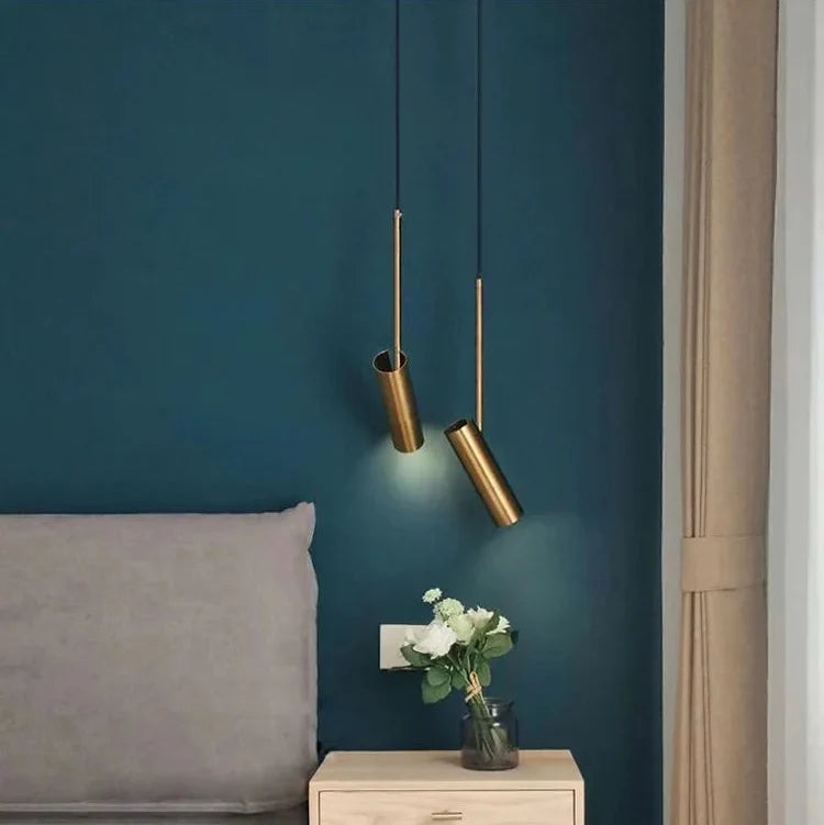 Cilindervormige Hanglamp Metaal met Draaibare Kantelbare Kop voor Keuken Woonkamer Slaapkamer Modern Design | Sansoti