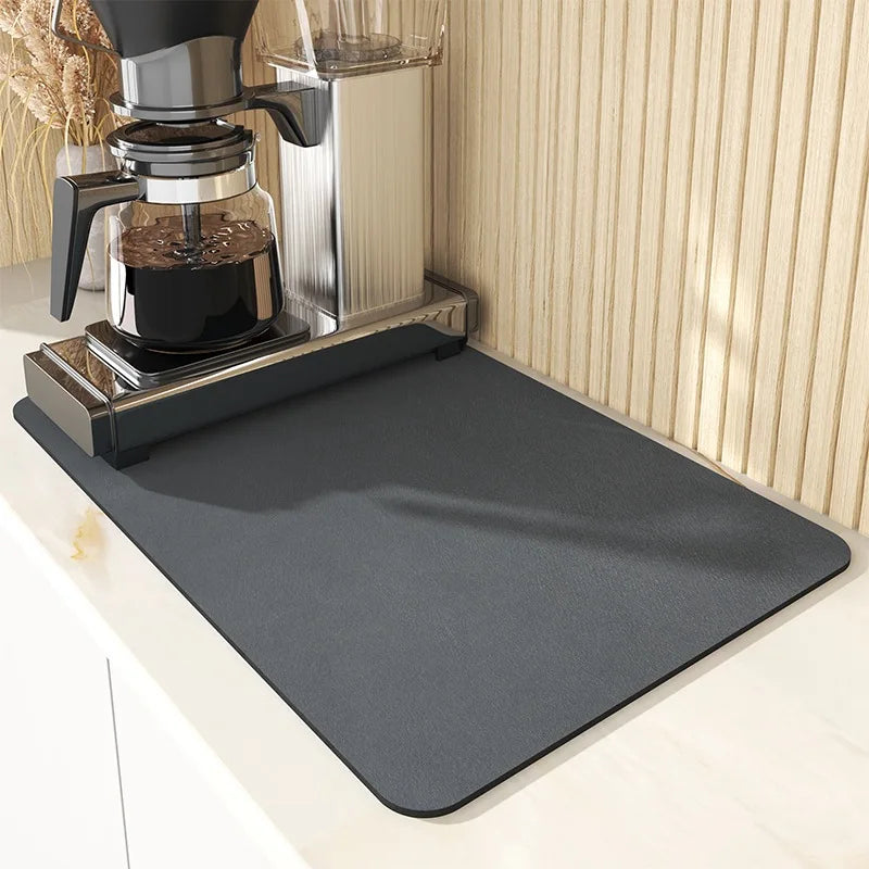Absorberende Keukenmat Antislip 50x60cm Microvezel Sneldrogend Wasbaar Hygiënisch Vloerkleed Aanrecht | Sansoti