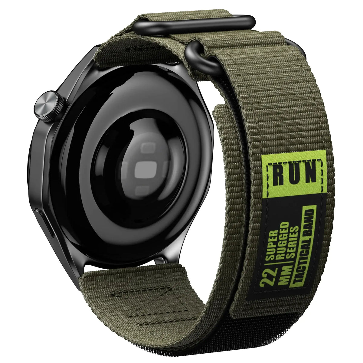 Nylonowy pasek do smartwatcha z rzepem Regulowany 20mm 22mm Sportowy Oddychający Pasek na nadgarstek do biegania Fitness | Sansoti