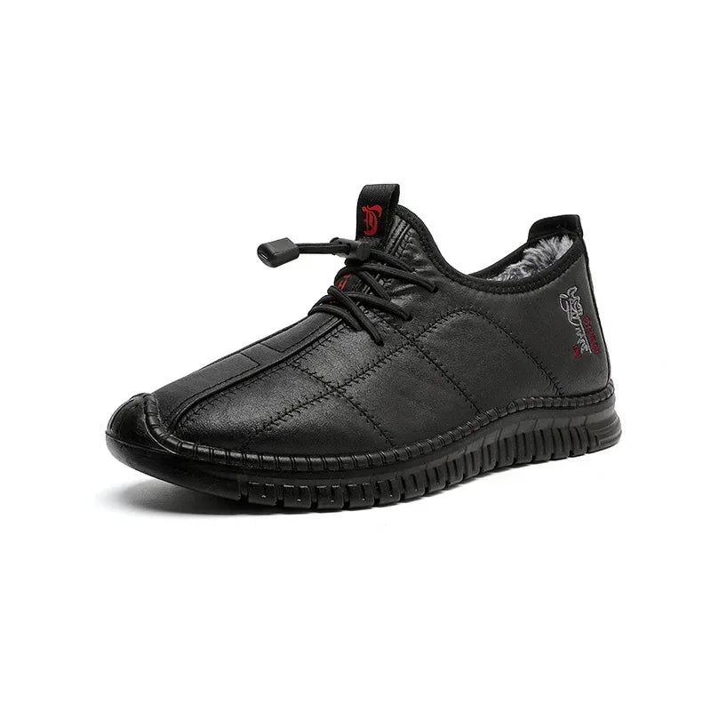 Men's boots, winter shoes, waterproof, non-slip, platform work shoes, sizes 38-48, men's hiking footwear | Sansoti