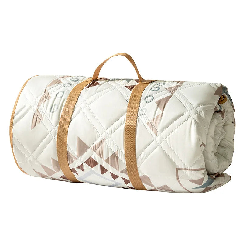 Buitenkleed Picknickmat Oxford 200x300 cm Bohemian Print Oprolbaar Campingmat Grasmat | Sansoti