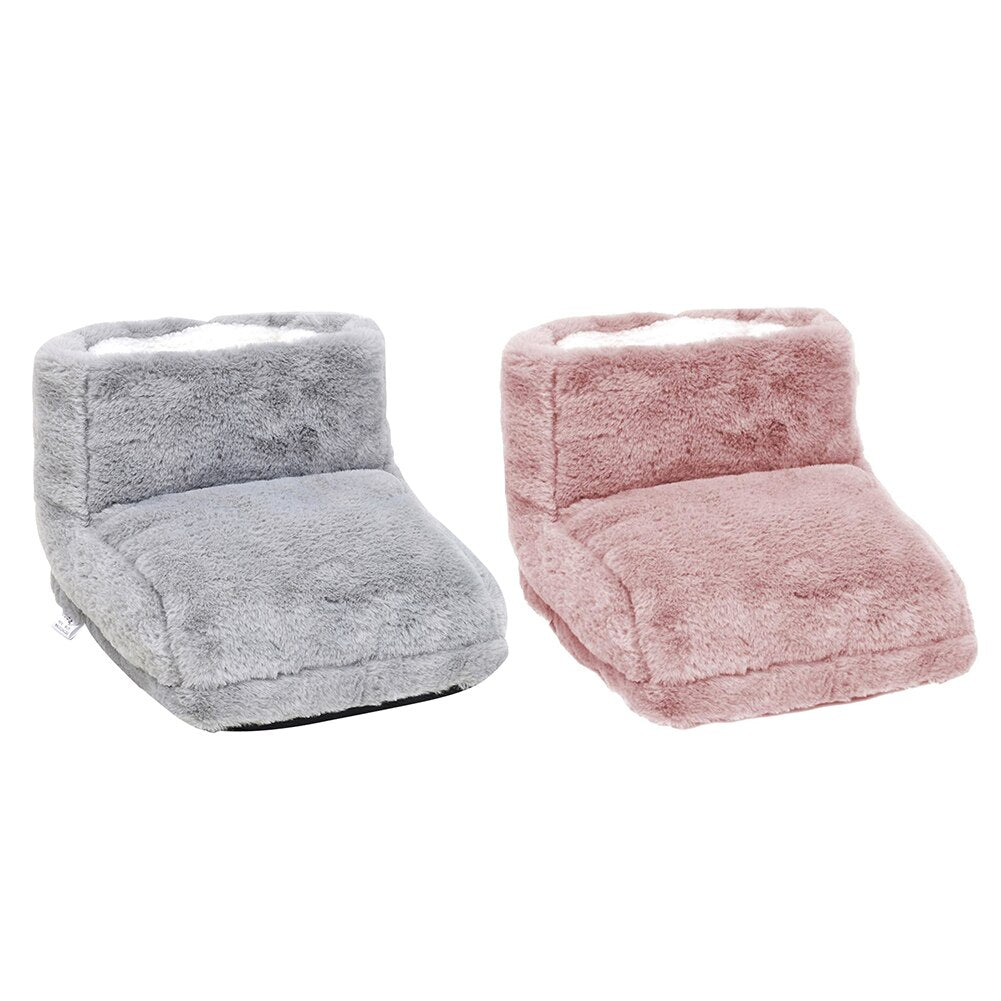 Heated Foot Warmer USB Rechargeable Fleece Washable 3 Heat Settings Safe Voltage Winter Foot Warmer | Sansoti