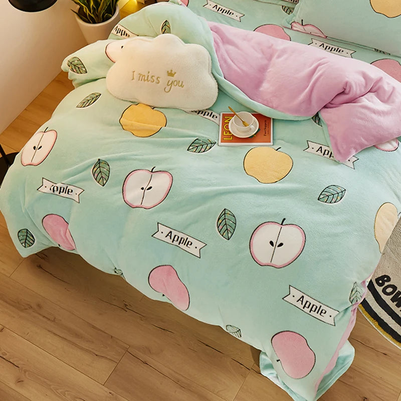 Restfield | Winter Bettbezug aus weichem Teddyfleece – Extra Warm & Gemütlich