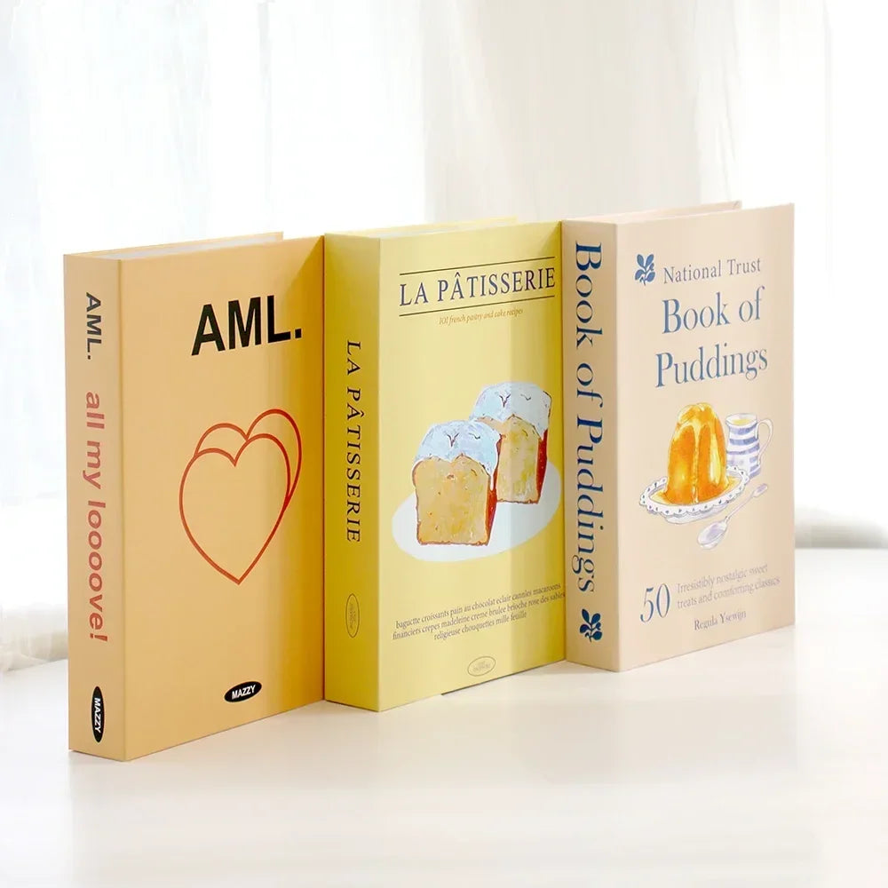 Décoration table basse Ensemble de 3 livres Design pliable Table basse style | Restfield