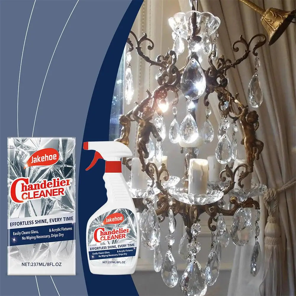 Lamp & Glas Reinigingsspray – Voor Kristallen Lampen, Glas en Metaal | Sansoti