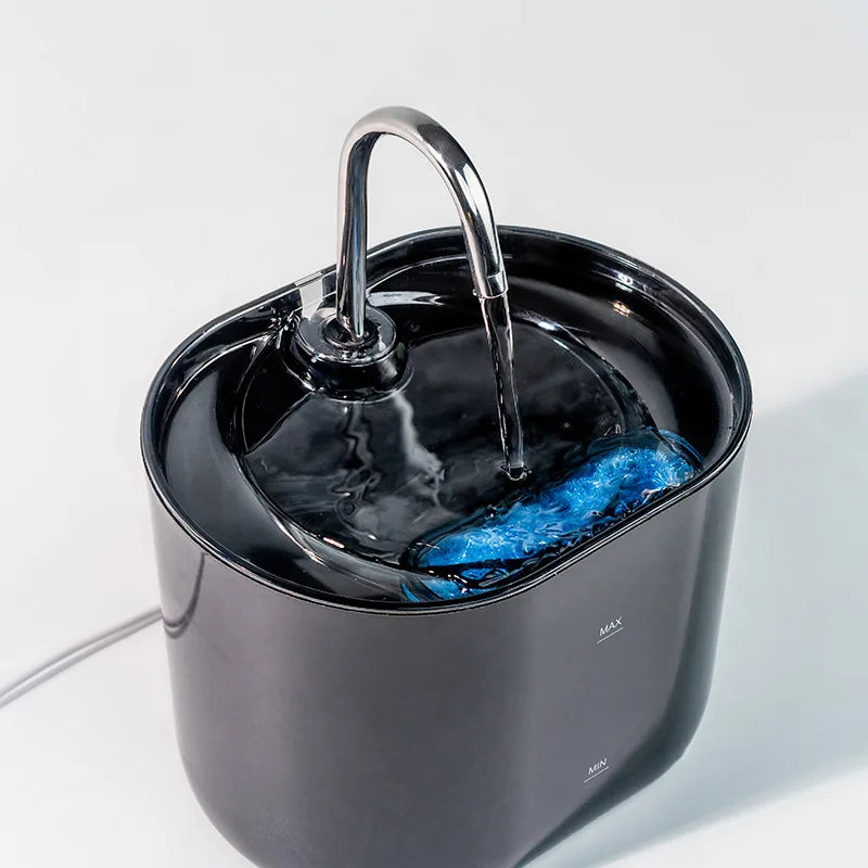 Automatic Pet Water Fountain with Filter & Quiet Pump for Cats & Dogs 2.2L Water Dispenser Bowl Waterer | Sansoti