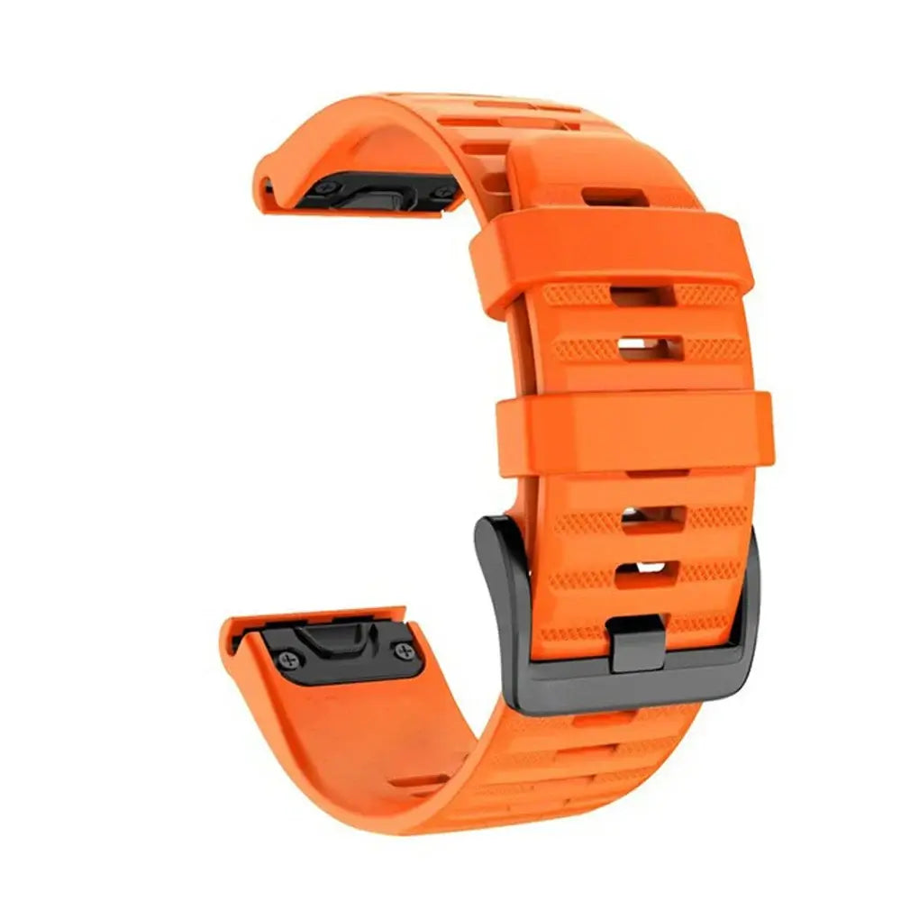 Sportliches Silikon-Uhrenarmband QuickFit Wechselbares Armband für Smartwatch-Fitness 20 mm 22 mm 26 mm | Sansoti