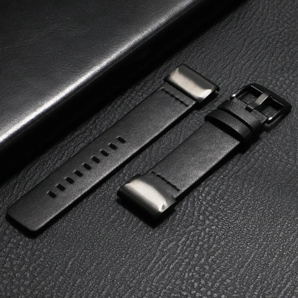 Leder-Uhrenarmband mit Schnellverschluss, 20 mm, 22 mm, 26 mm, Smartwatch-Armband, Unisex, braun, schwarz, blau, verstellbar | Sansoti