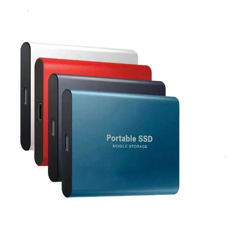 Externe SSD 128GB Compacte Hoge Snelheid Opslag Type-C voor Laptop en PC - Draagbare Mini SSD Schijf voor Databackup en Bestandsoverdracht | Sansoti