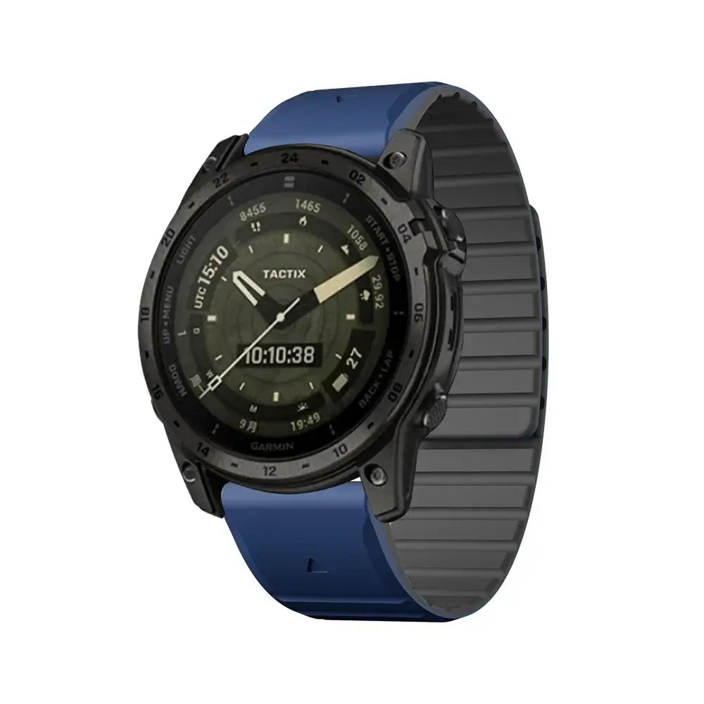 Silikonowy pasek do smartwatcha z magnetycznym zapięciem – Wymienny pasek do zegarka 22 mm 26 mm Zegarek sportowy | Sansoti