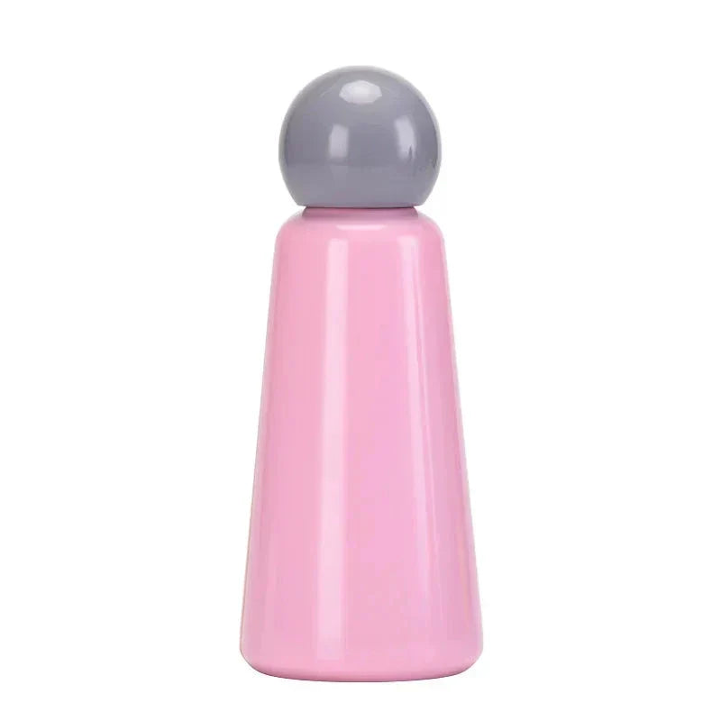 Zweifarbige Edelstahl-Thermosflasche 500ml Isolierflasche Warmhalte-Wasserflasche Sport-Trinkflasche Auslaufsicher Doppelwandig | Sansoti