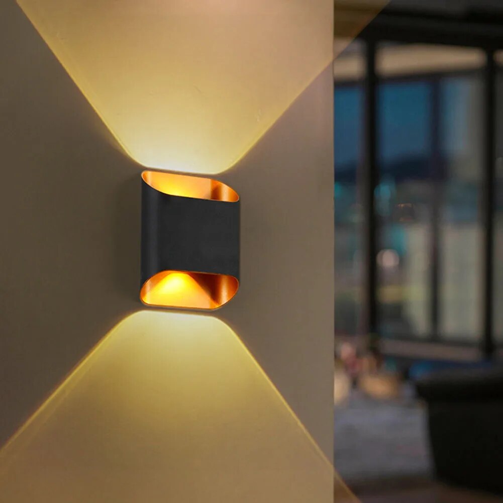 Moderne LED Buitenwandlamp IP65 Waterdicht – Stijlvolle Tuinverlichting voor Gevel & Terras | Sansoti